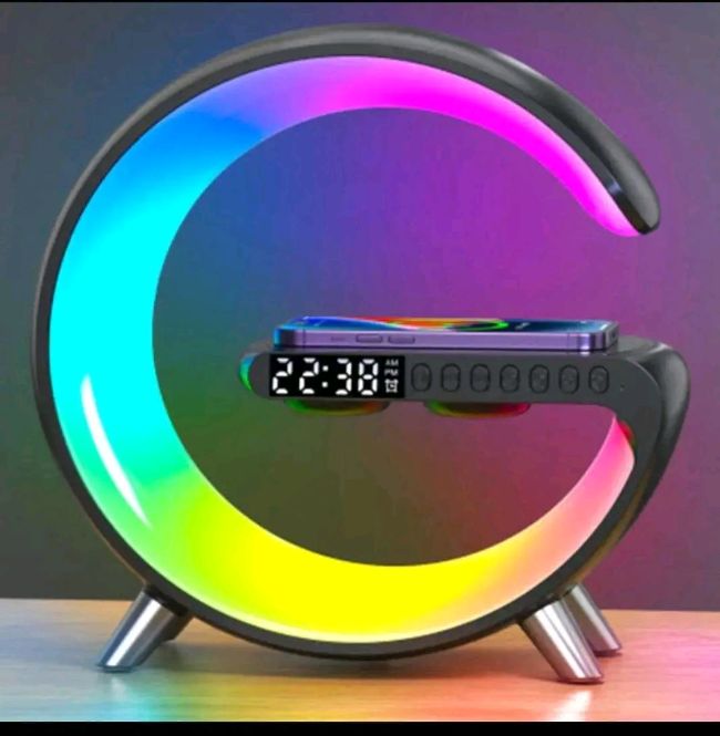 Chargeur magnétique  Baffle bluetooth horloge veilleus