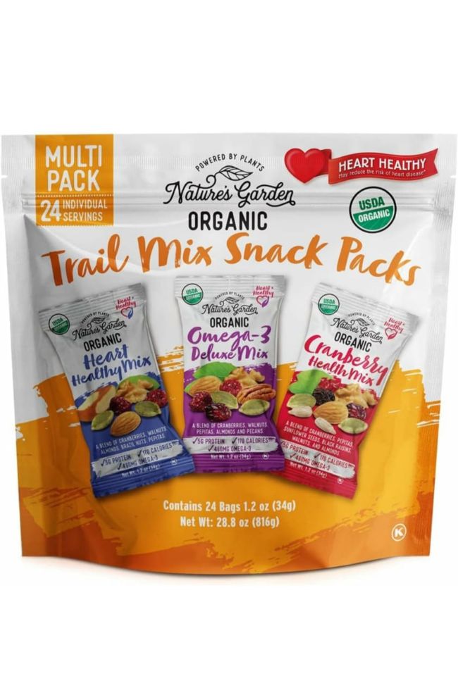 Trail mix snack packs 