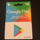 بطاقة Google play بقيمة 10$