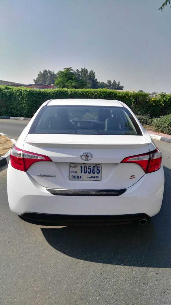 Toyota Corolla S 2015  