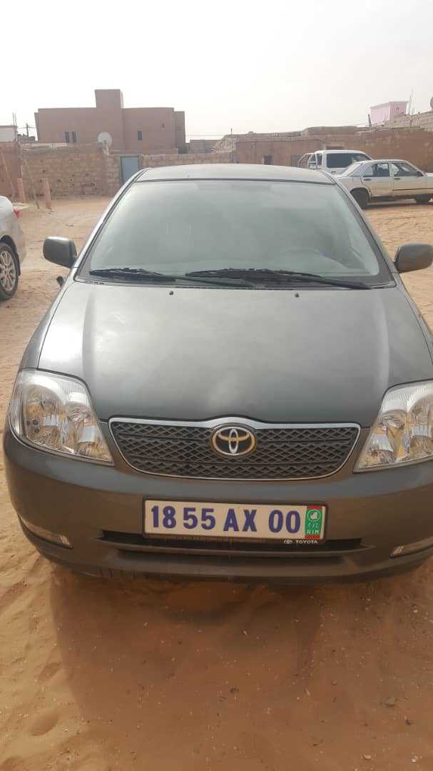 corolla silver moudewne jdide