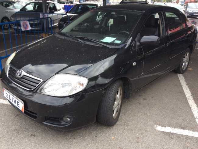 Corolla silver venant d'espagne