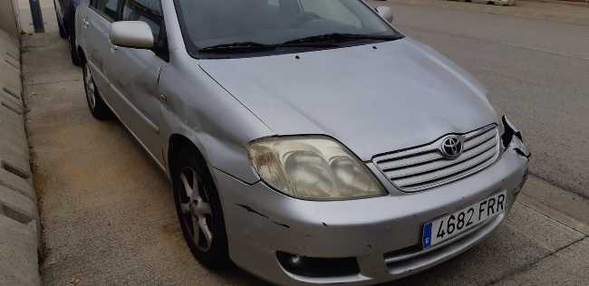 Corolla silver venant d'espagne