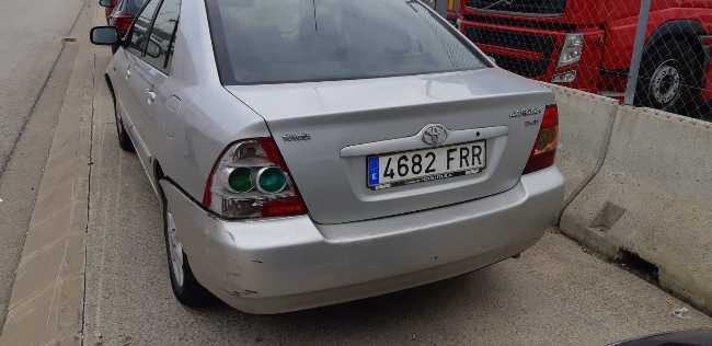 Corolla silver venant d'espagne