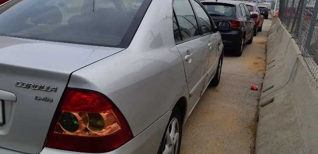 Corolla silver venant d'espagne