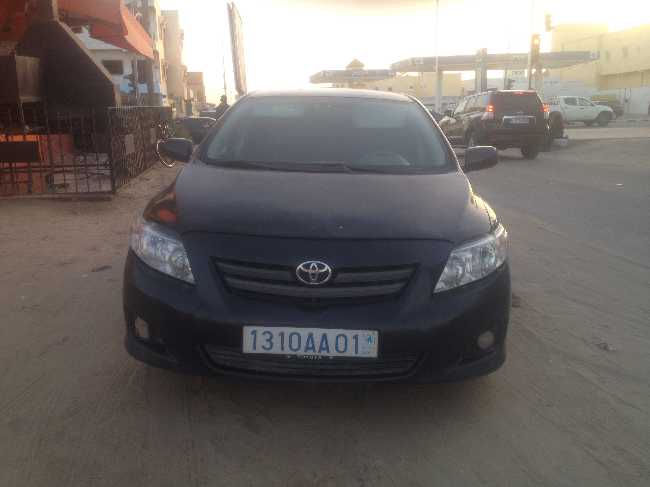  Corolla gasoil 2008 boite manuel AA01