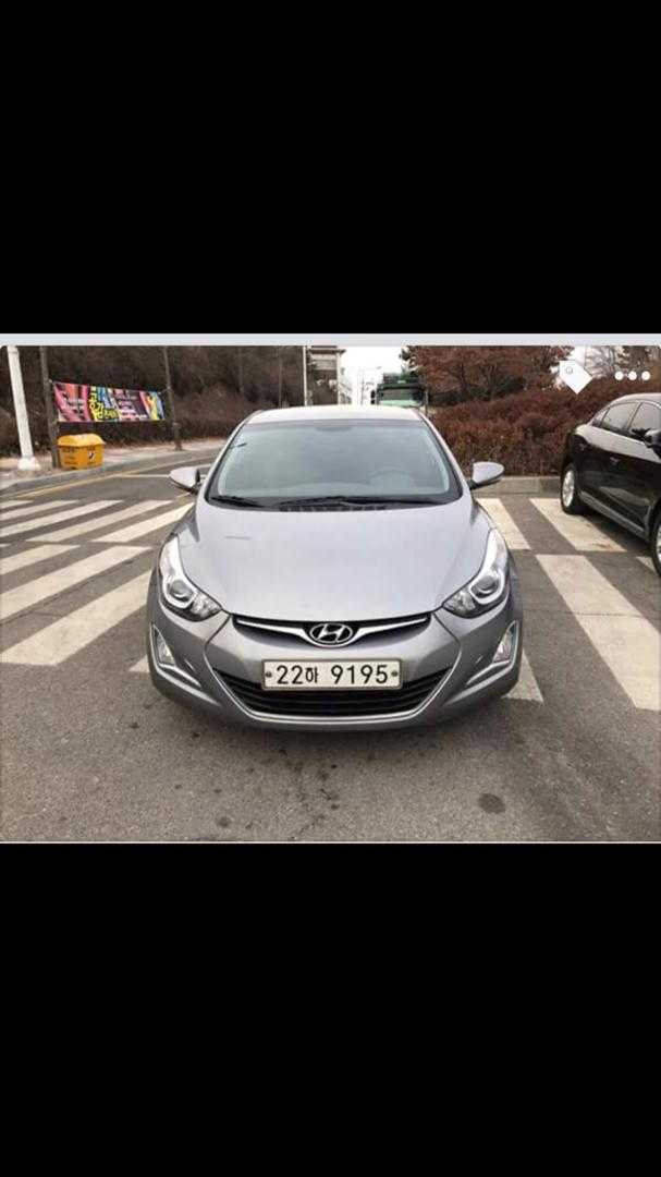 Hyundai avante 2015 mavat wra9met gasoil full option