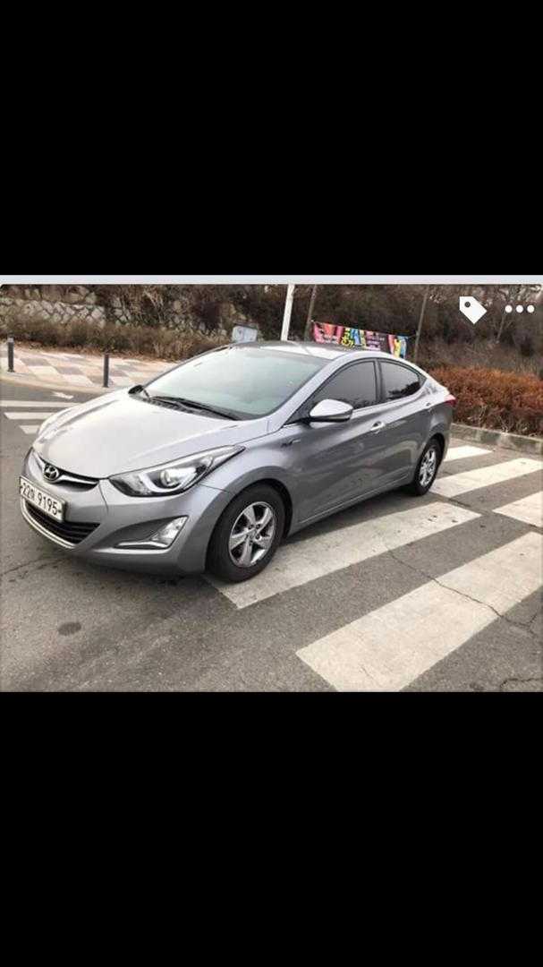 Hyundai avante 2015 mavat wra9met gasoil full option