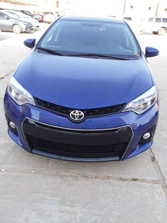 Corolla S modèle 2014مديون ماه مرقم 