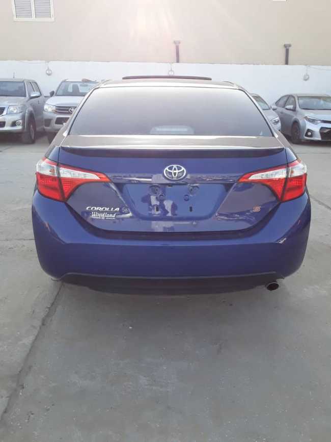 Corolla S modèle 2014مديون ماه مرقم 