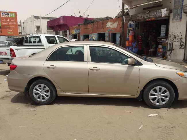 Corolla Fraichement arrivée du Canada