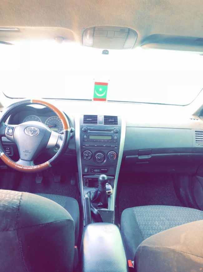 Vente d'une voiture  Toyota Corolla 2008