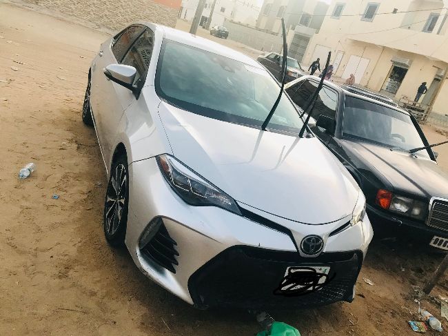 Corolla XSE مافات ورقمت 