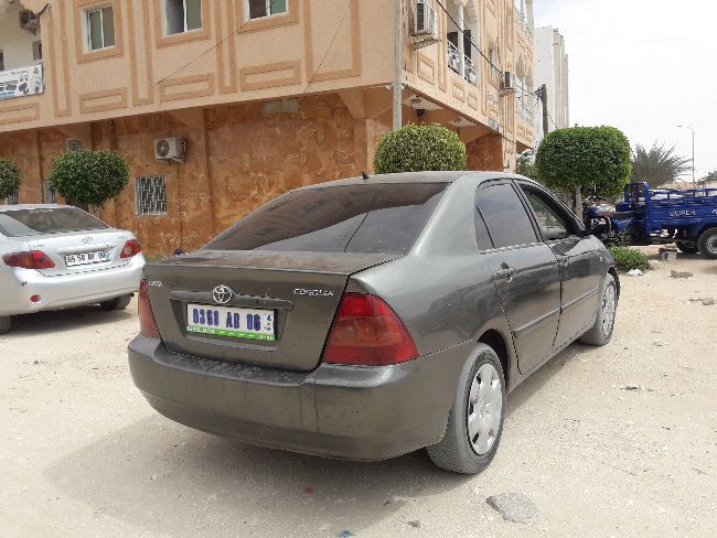 corolla 2005 D4D نظيفة ترقيم AB06