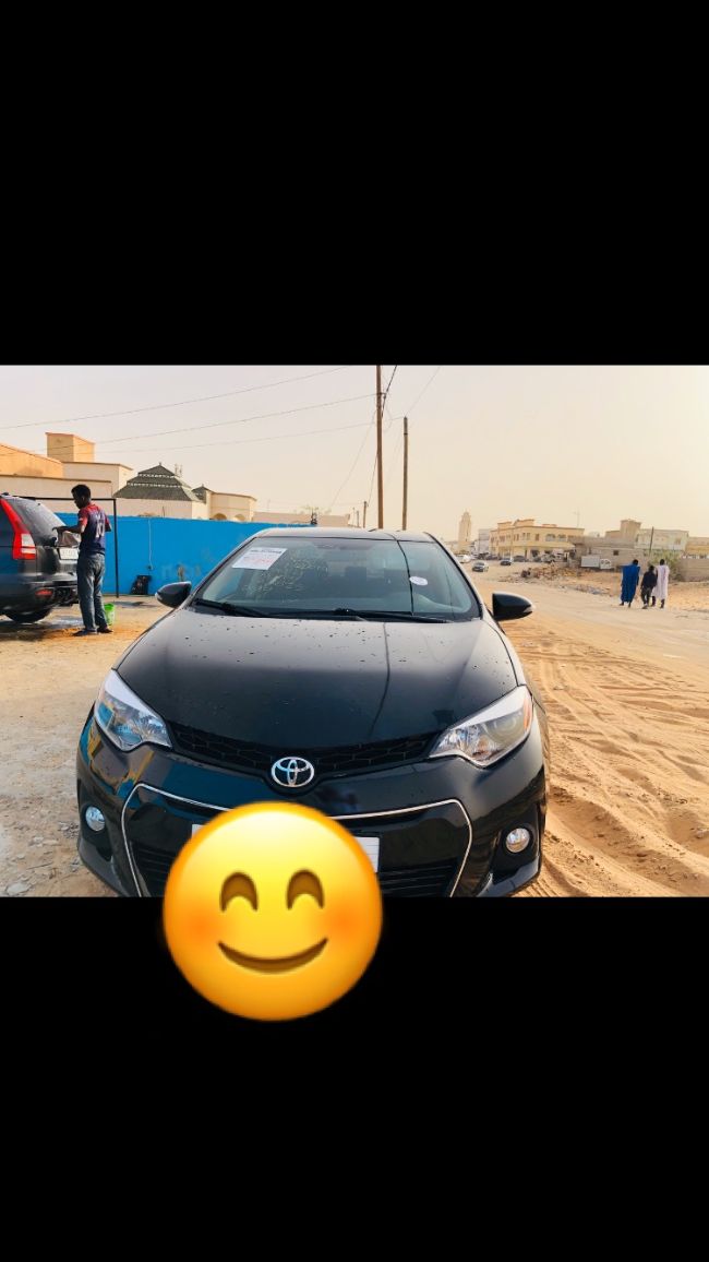 Corolla 2015 S مجمركة و جديدة الدخول و الترقيم 