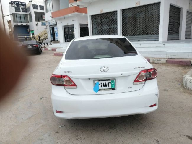 كورولا نظيفة Corolla 2013