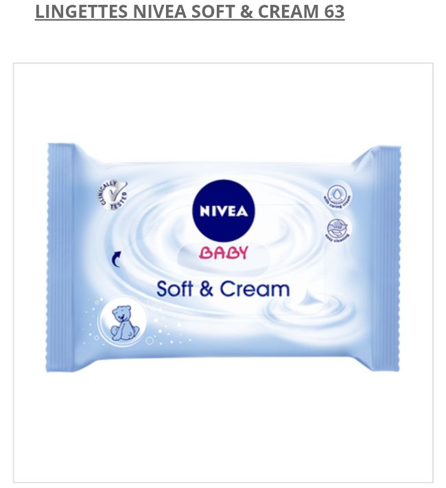 Gamme Nivea Bébé