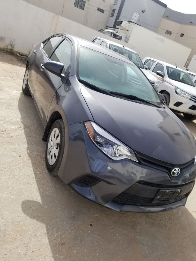 Corolla 2014 AA09 كورولا مرقمة مزالت نظيفة