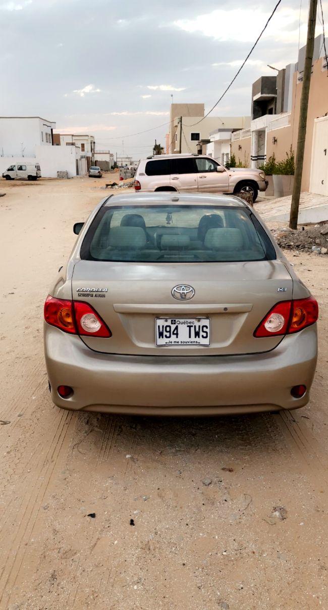 A vendre toyota corolla 2010 toute neuve