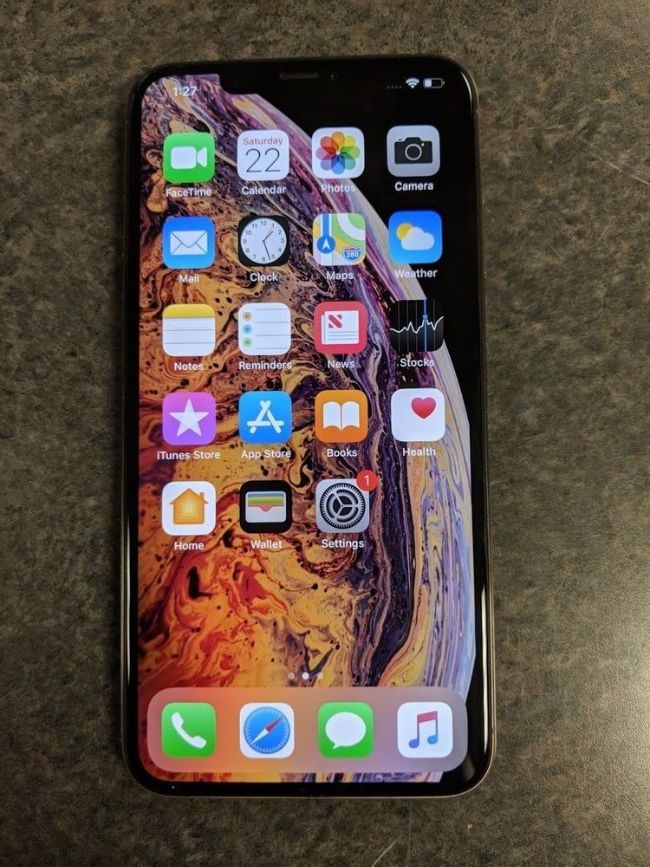 iPhone XS Max gold 