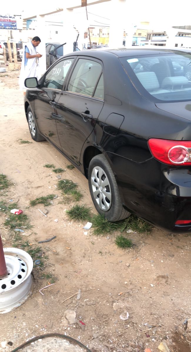 Corolla 2013 dédouanée et pas encore immatriculé 