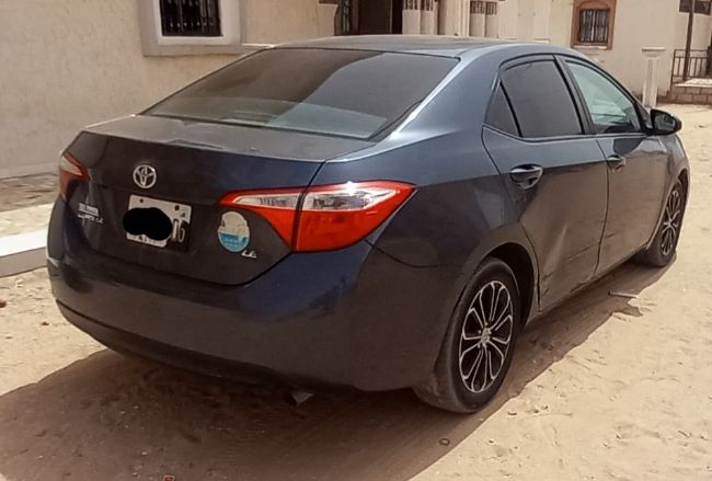 سيارة في حالة جيدة ترقيم AB 06 Toyota Corolla 2015