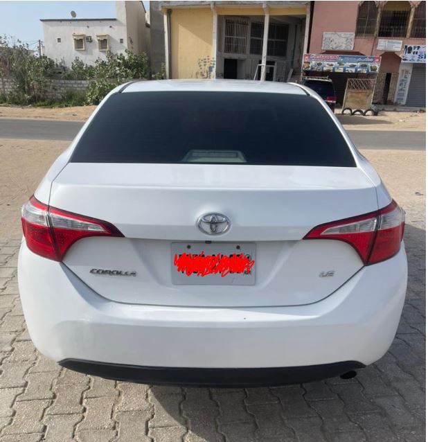 Vente de voiture Toyota Corolla 2015