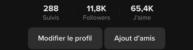 Compte tik tok