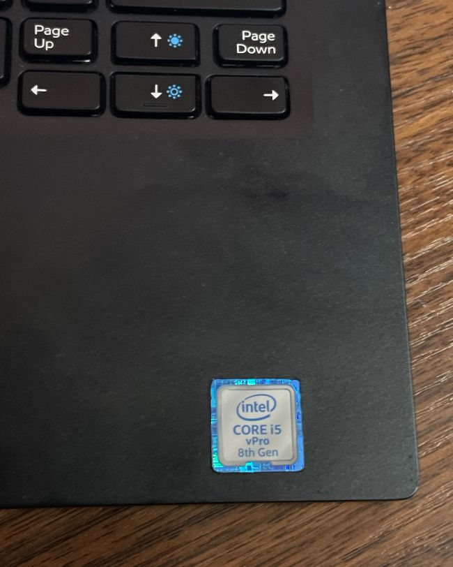 Dell Core i5 8 gen