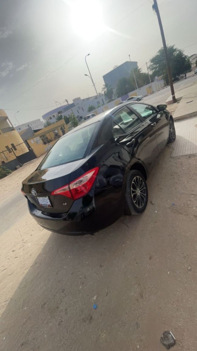 Toyota corolla model 2018 Kilométrage38800