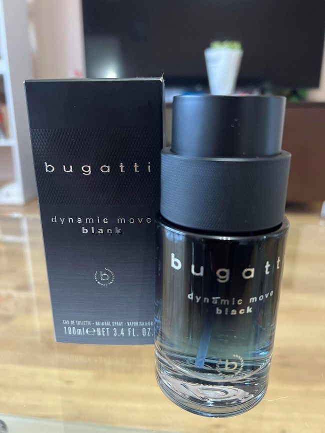 bugatti Men\'s Dynamic Black ml Perfume, 100 Move