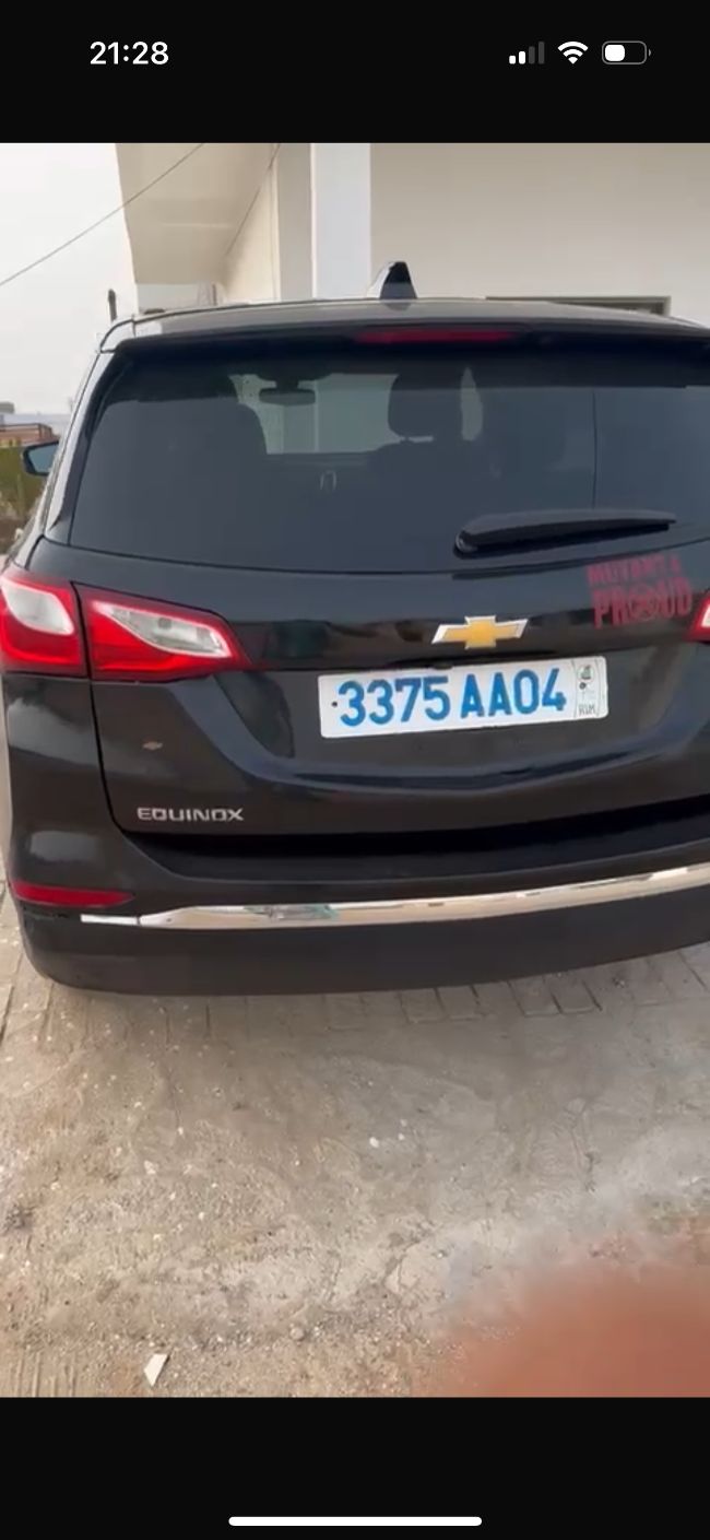 Chevrolet équinox LT 2018 arrivage 