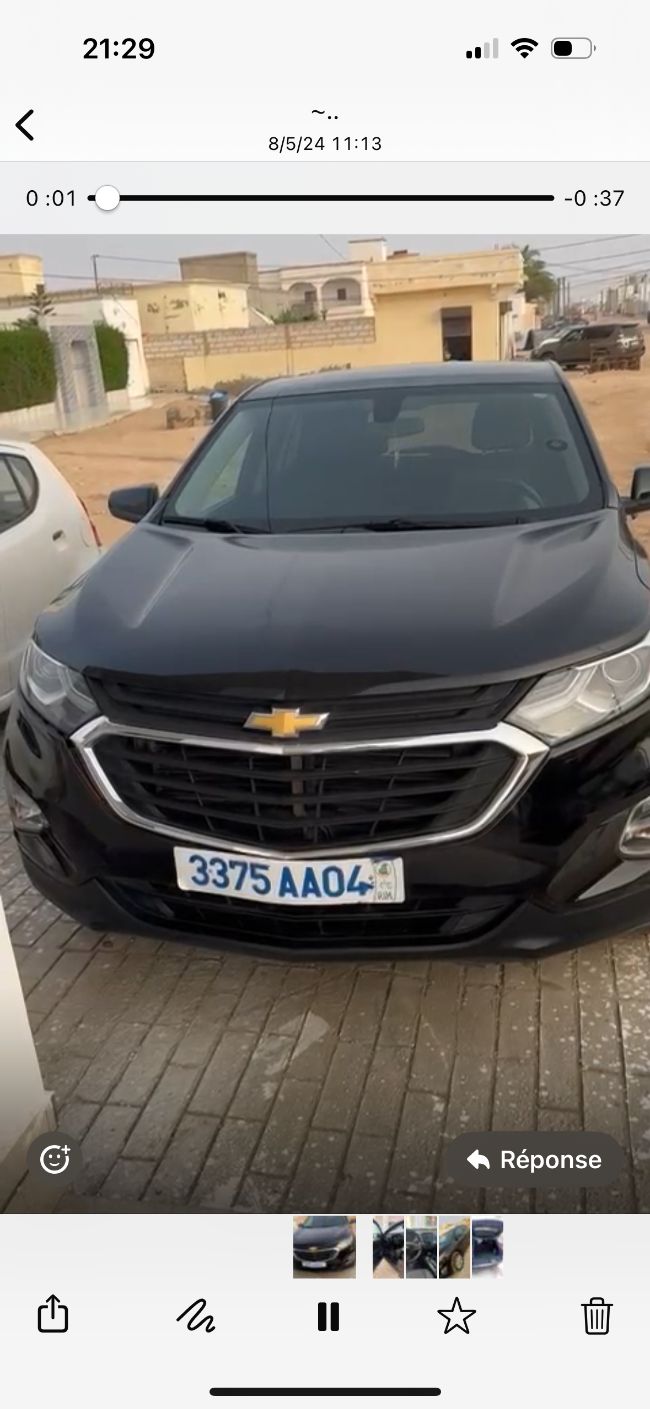 Chevrolet équinox LT 2018 arrivage 