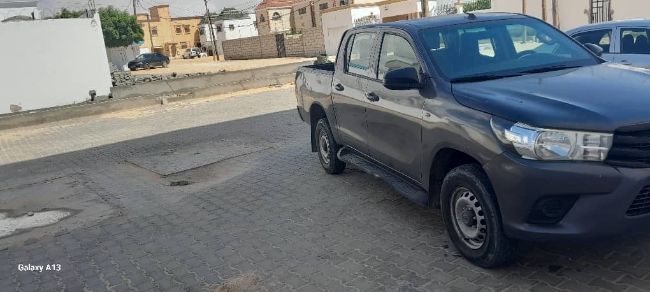 Hilux 2018 مزالت اجديدة.