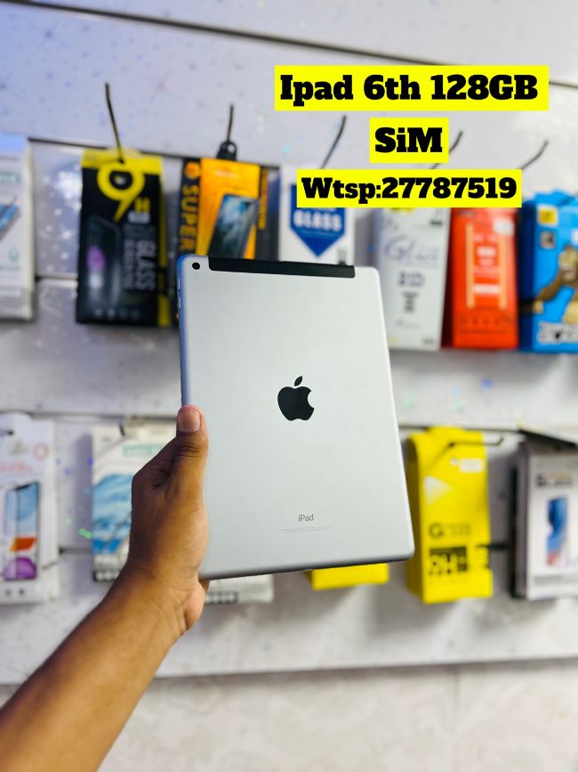 Ipad 6th 128GB SiM