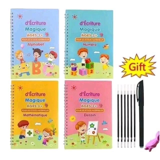 Magic Book apprendre à écrire, a lire et a dessiner +3