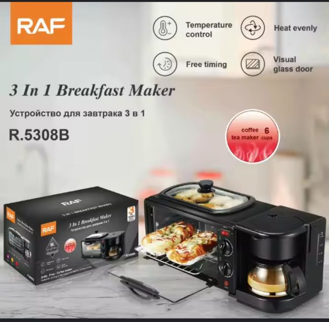 Petit Four électrique Breakfast Maker RAF capacité 9L