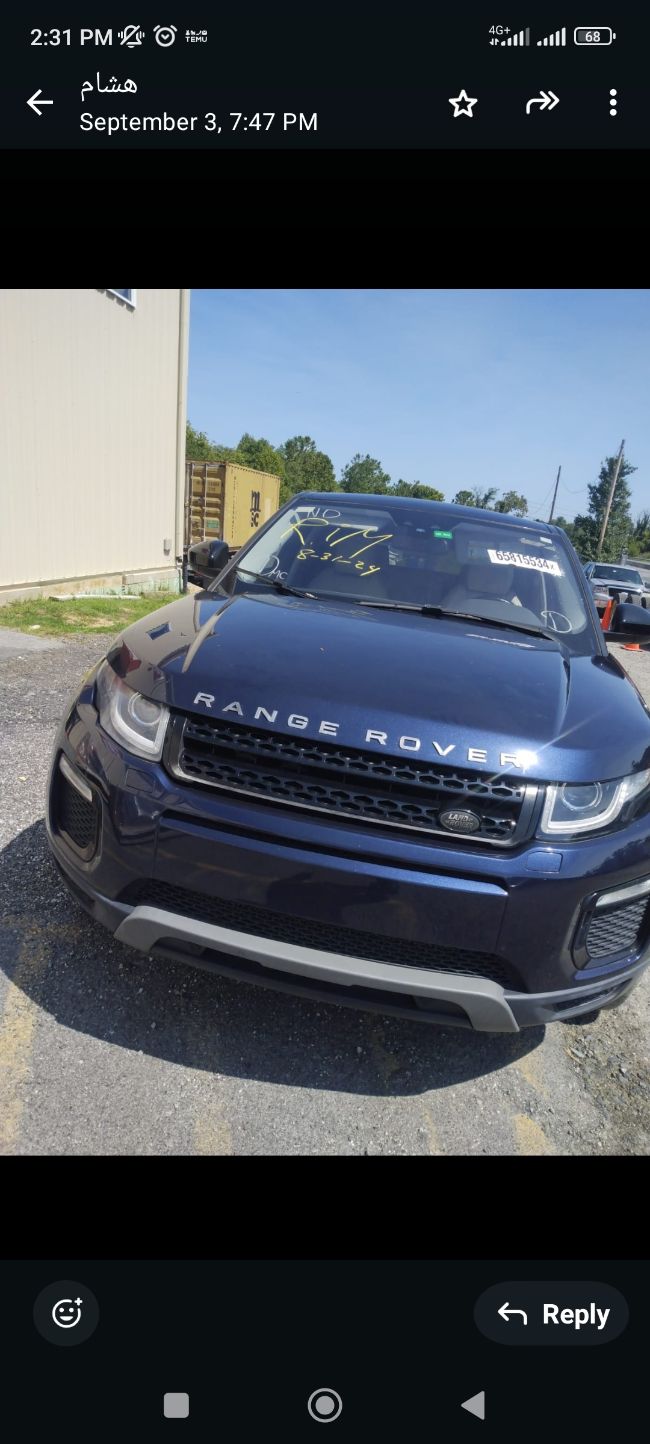 Range rover évoque 2018 jdide mavat ora9met