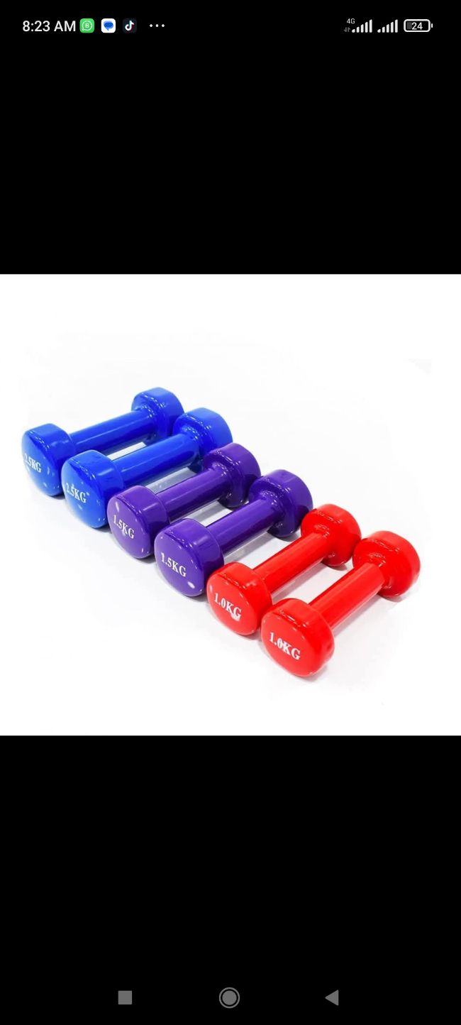 DUMBBELLS EN FER 20KG PLUS GRANDE BARRE اوزان الرياضة 