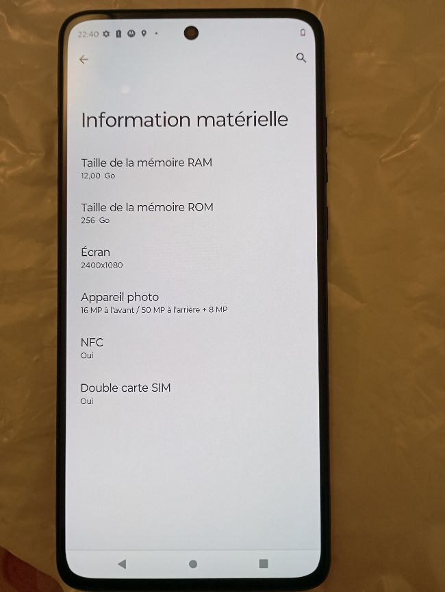 Motorola moto g84 G5 