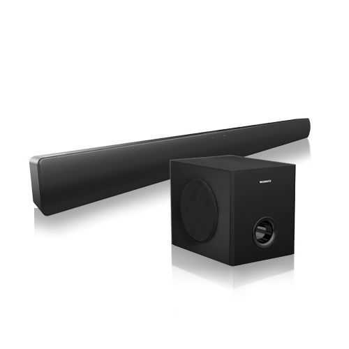 Magnavox 2.1 soundbar with 2024 subwoofer