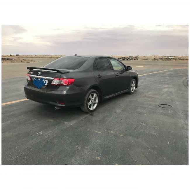 Corolla S 2012 مافات ارقمت 