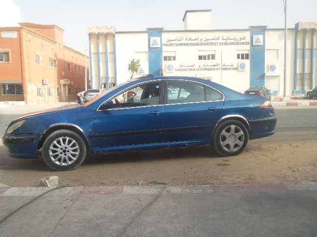 Vente d'une Peugeot 607 Bleu